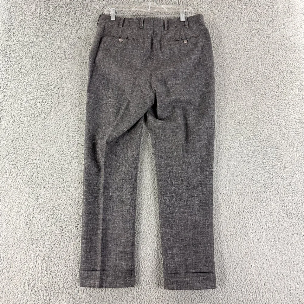 SuitSupply Blazer Vest Pants Suit Set‎ Mens Gray Wool Silk Linen